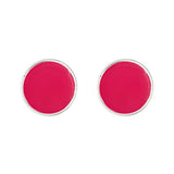 Monogram Small Enamel Earrings