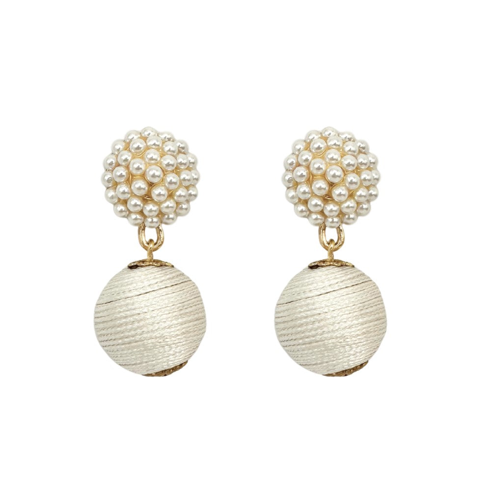 Seed Bead Earrings - Small Wellington