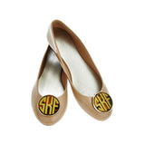 Monogram Enamel Shoe Clips