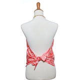 SALE - Coral Halter Top