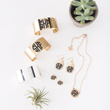 Monogram Soft Chain Charleston Necklace