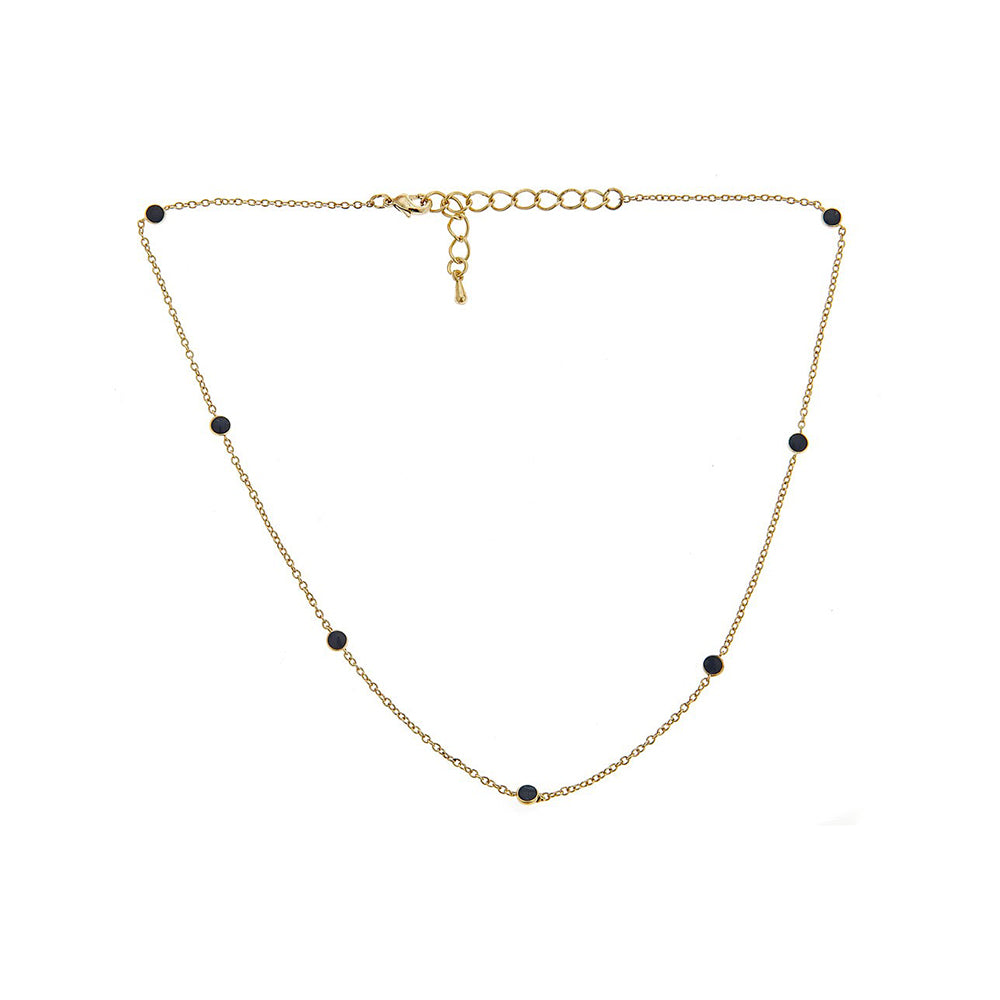 Short Enamel Tessa Necklace