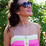 Short Enamel Tessa Necklace