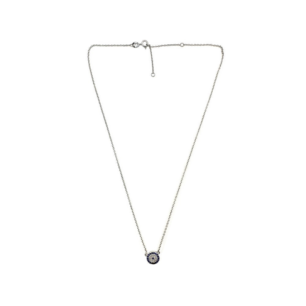 Soft Chain Evil Eye Necklace