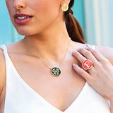 Monogram Stretch Ring