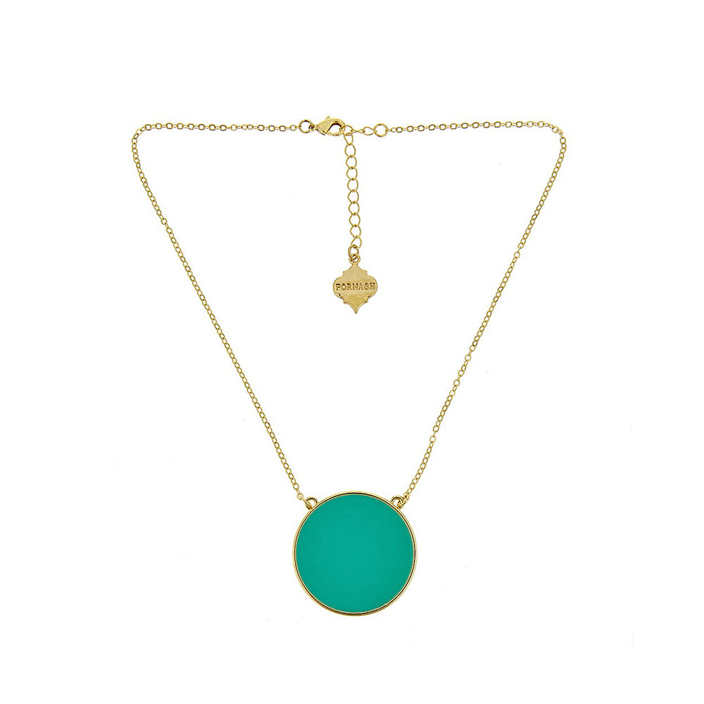Monogram Enamel Soft Chain Necklace