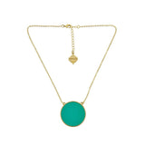Monogram Enamel Soft Chain Necklace