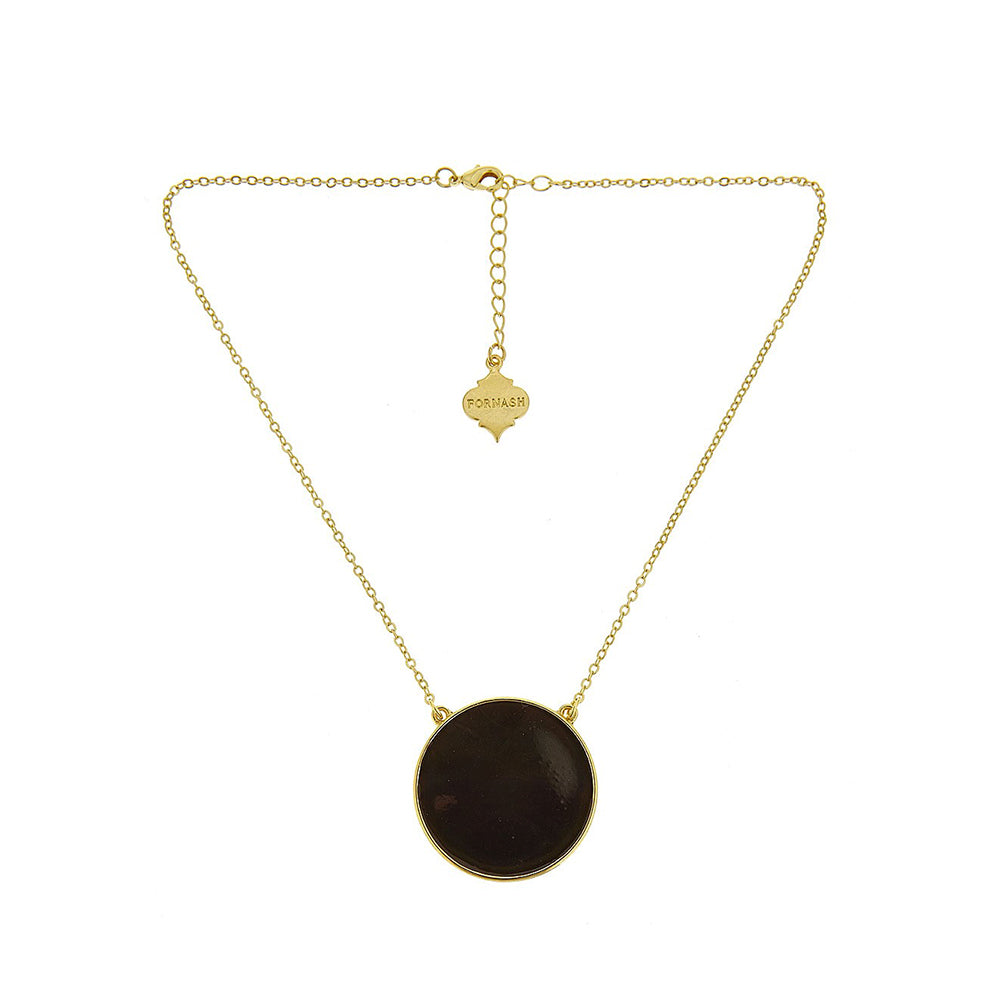 Monogram Enamel Soft Chain Necklace