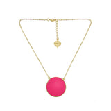 Monogram Enamel Soft Chain Necklace