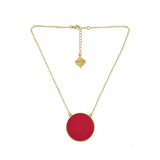 Monogram Enamel Soft Chain Necklace