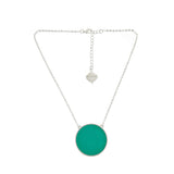 Monogram Enamel Soft Chain Necklace