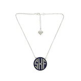 Monogram Enamel Soft Chain Necklace
