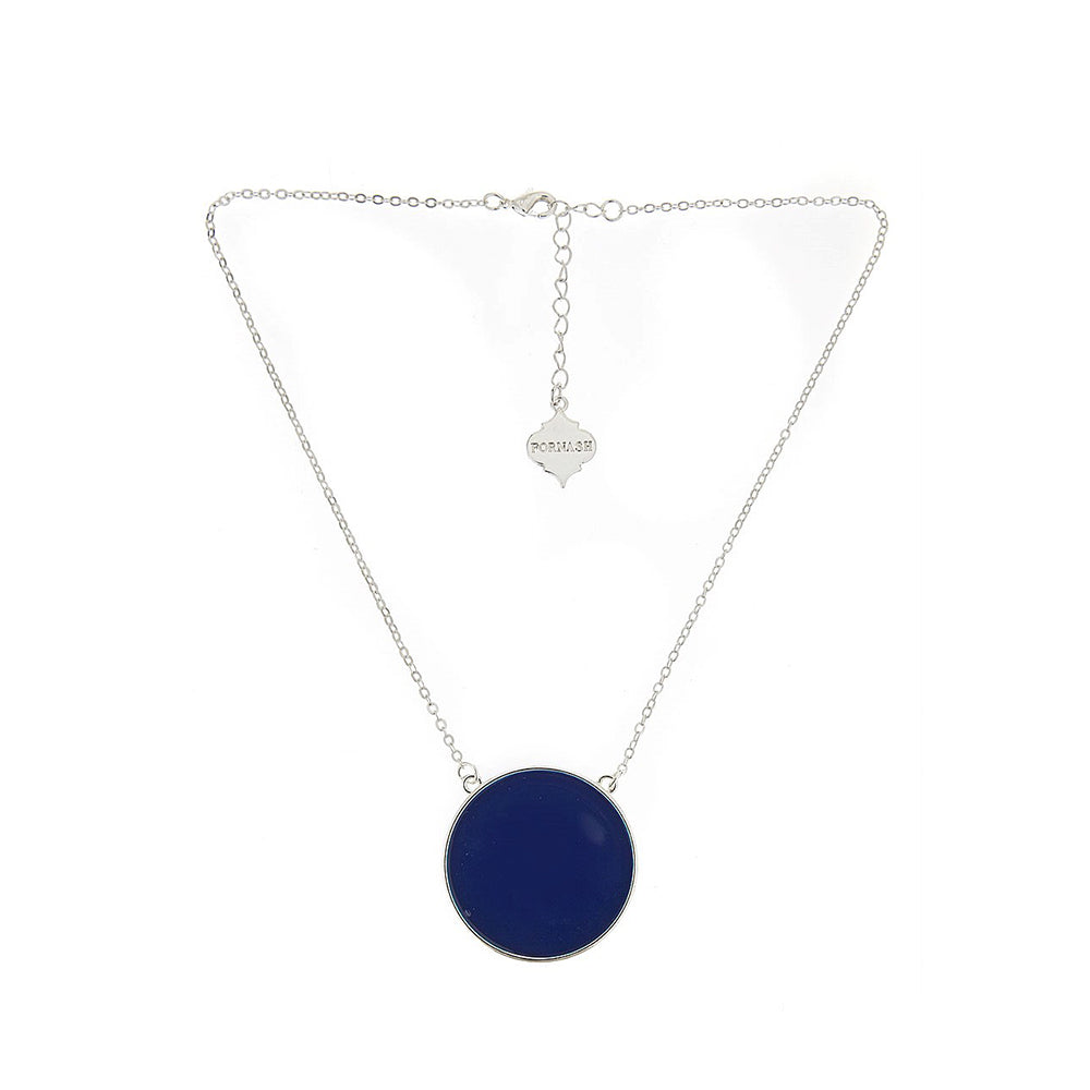 Monogram Enamel Soft Chain Necklace