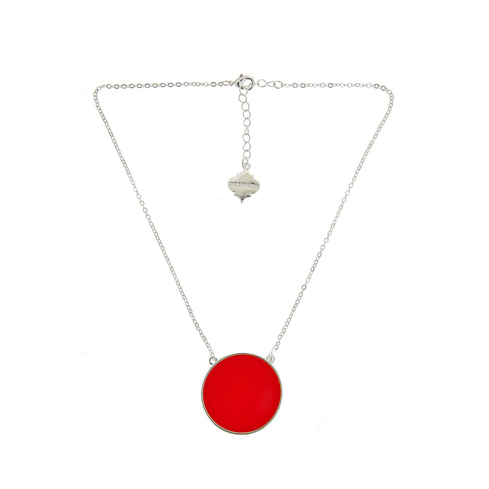 Monogram Enamel Soft Chain Necklace