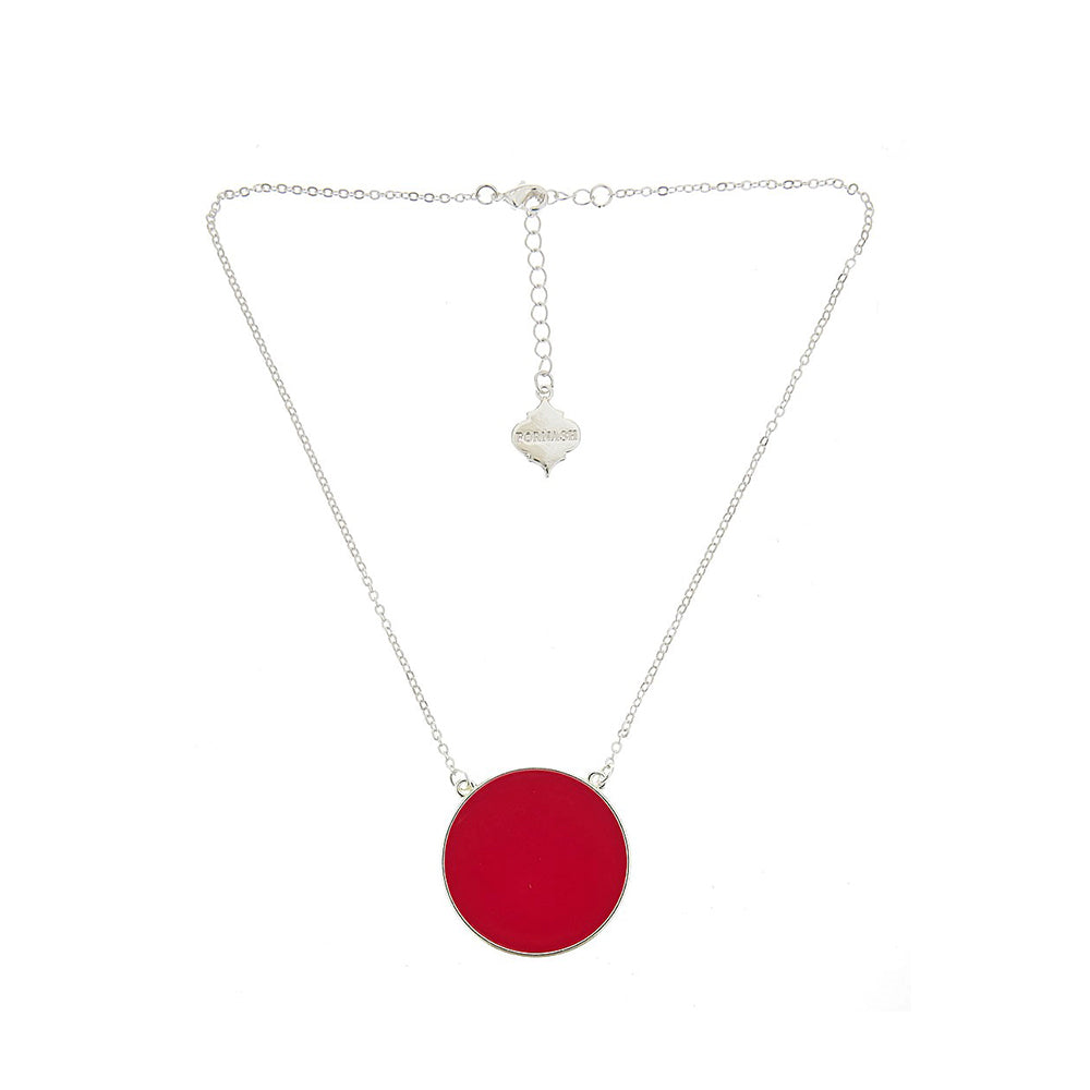Monogram Enamel Soft Chain Necklace