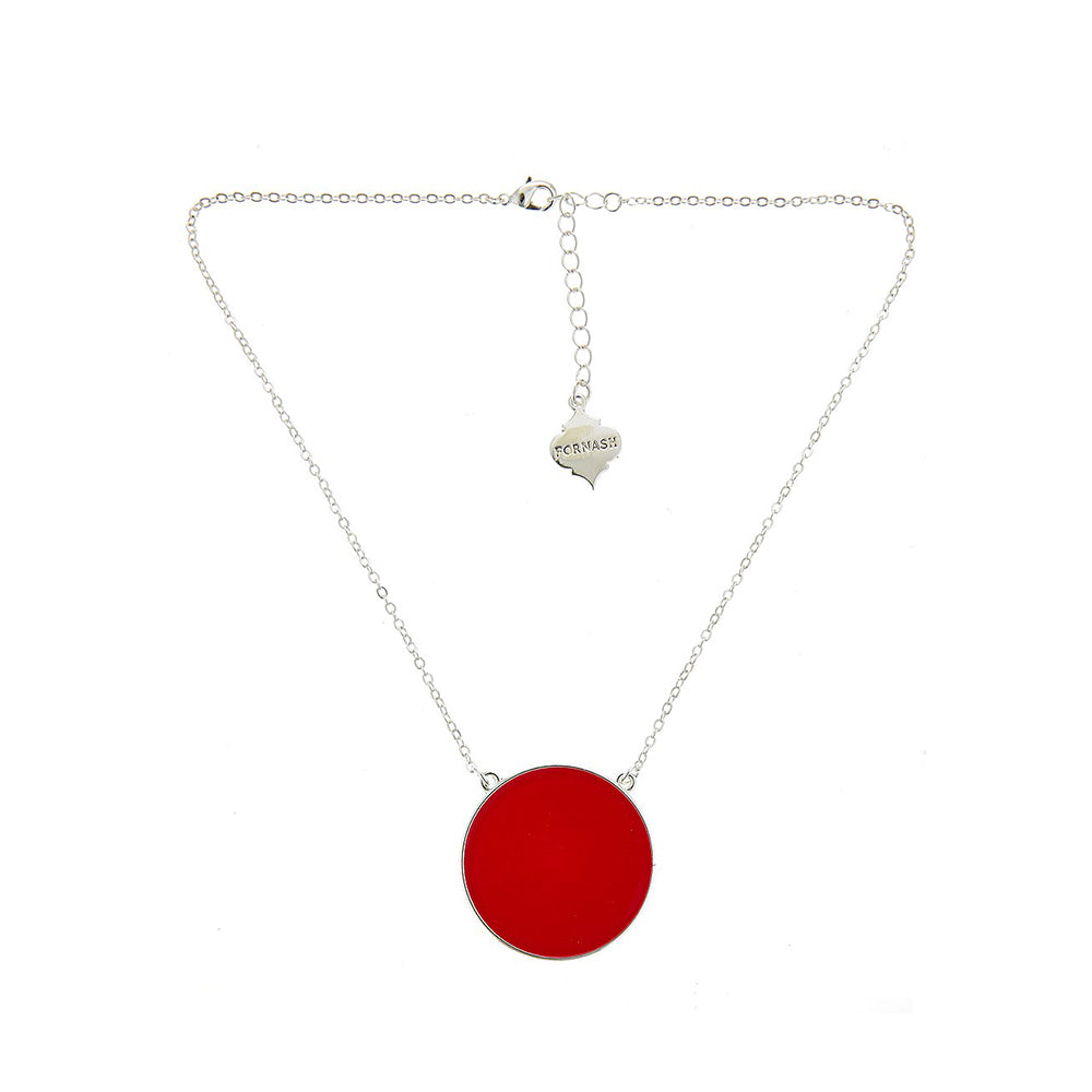 Monogram Enamel Soft Chain Necklace