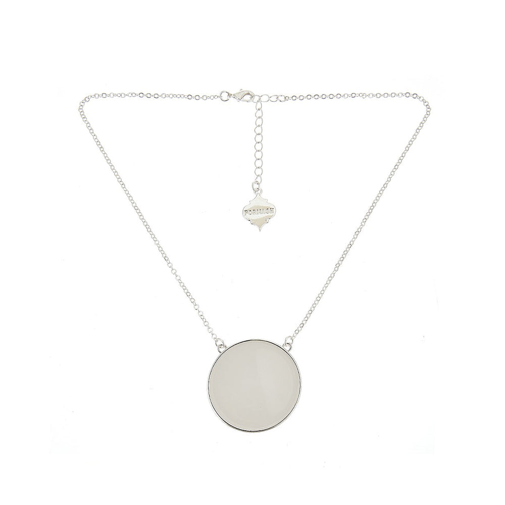 Monogram Enamel Soft Chain Necklace