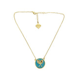 Short Enamel Tennis Necklace