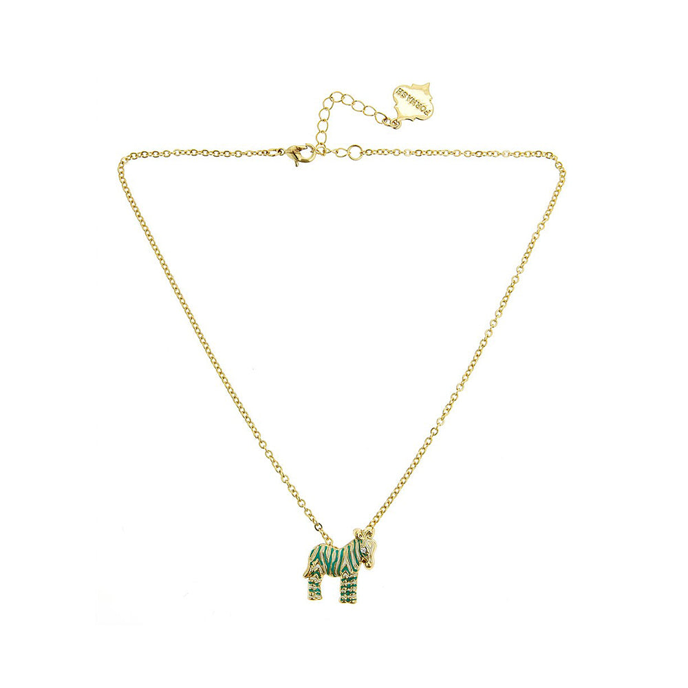 Short Zebra Necklace
