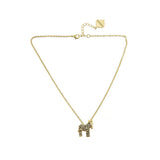 Short Zebra Necklace