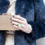 Monogram Stretch Ring