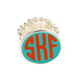 Monogram Stretch Ring