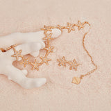 Brush Gold Boca Necklace